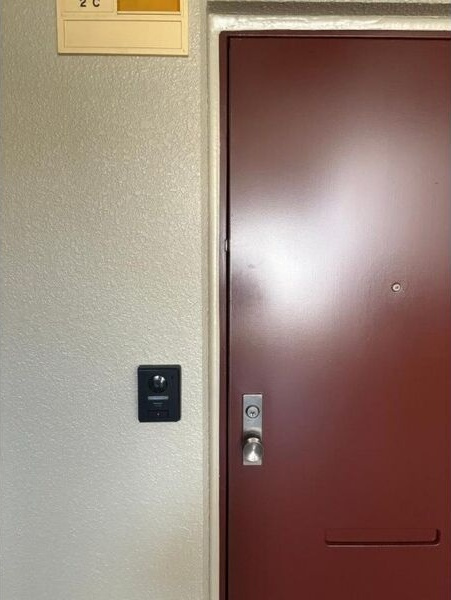 ハイツヤマギワの玄関|玄関です