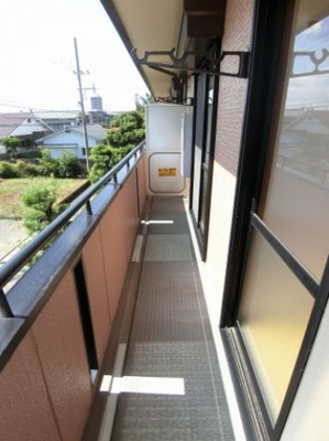 【バルコニー】 | ドミールパーク江崎