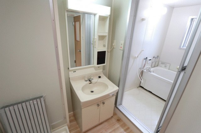 ビレッジハウス筑後【キャッシュバック対象物件】の独立洗面台|独立洗面化粧台付き