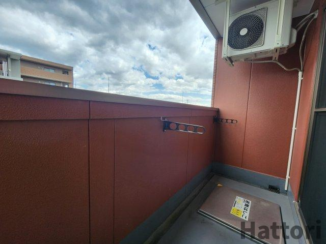 ラ・ヴィ江坂イーストのバルコニー