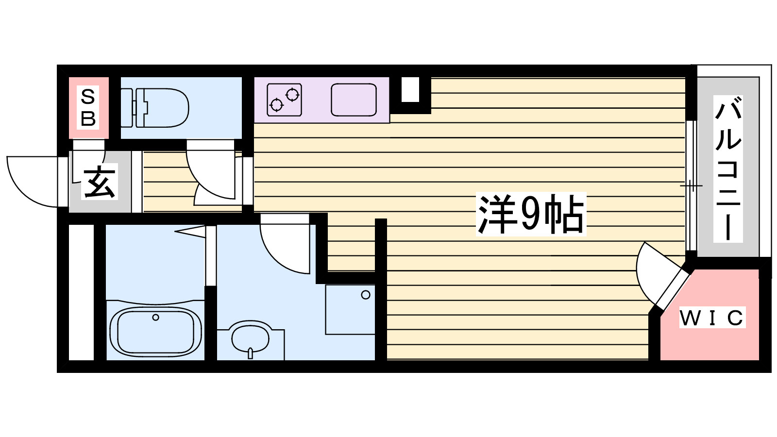 レオネクスト碧の間取り