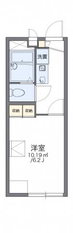 神戸市長田区平和台町１丁目のアパートの間取り