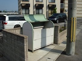 加古郡播磨町古宮のアパートのその他|ゴミステーション