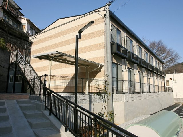 神戸市北区鈴蘭台南町７丁目のアパートの外観