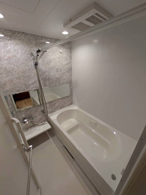 【浴室】 | メゾンクレール谷在家 | ※同タイプの別のお部屋の写真です