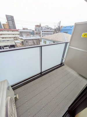【バルコニー】 | メゾンクレール谷在家 | ※同タイプの別のお部屋の写真です