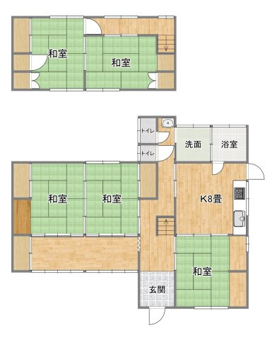 【間取り】の画像