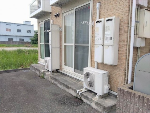 レオパレス夢未来のバルコニー