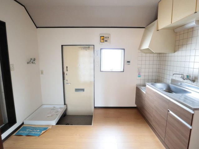 清水コーポの玄関