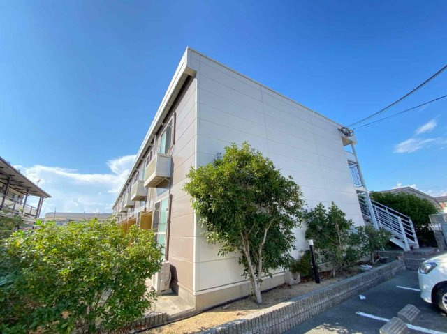 加古川市尾上町長田のアパートの外観