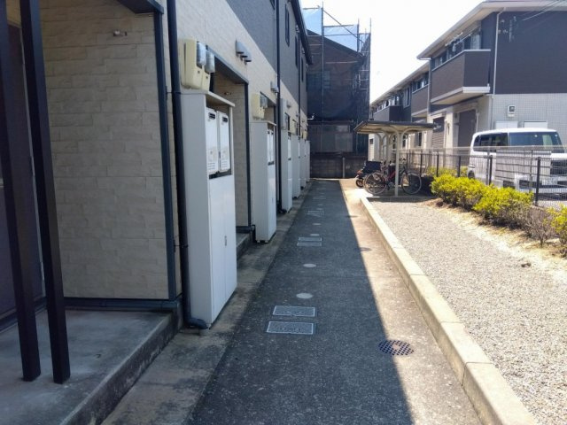 加古郡播磨町本荘３丁目のアパートのその他|共有通路