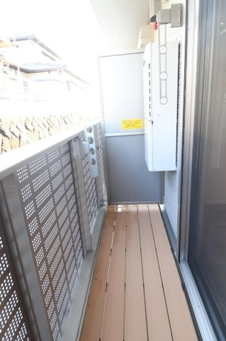 コンフィデンスK．S合志のバルコニー