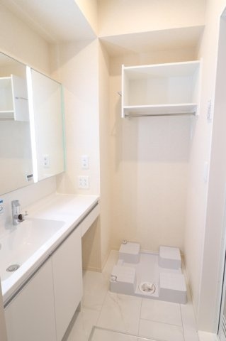 コンフィデンスK．S合志の洗面所