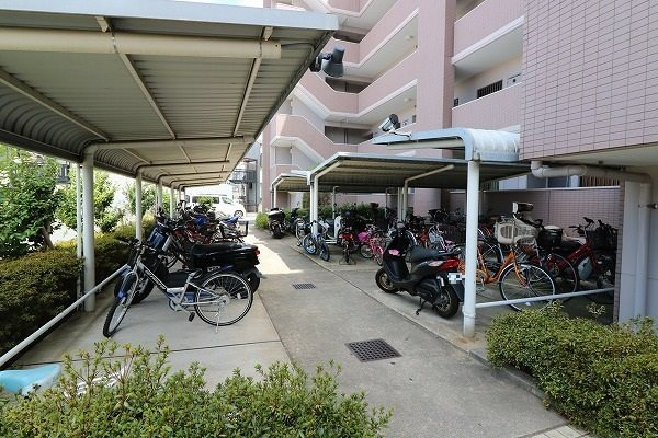 ハートフォードMのその他共用部分|駐輪場（原付50ccバイクまで）