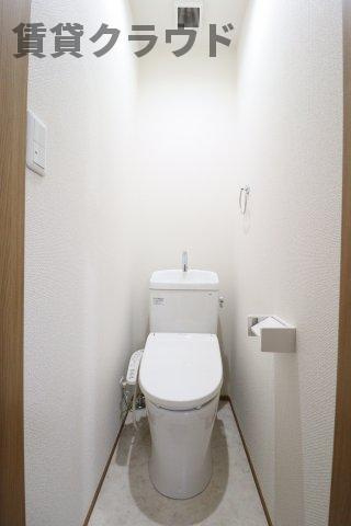  グランフェリオ本千葉のトイレ|ゆったりとした空間のトイレです