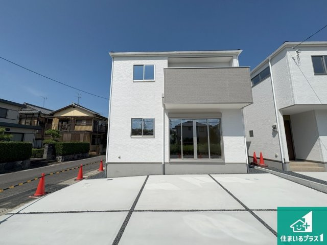 野洲市永原　第1期　新築一戸建ての外観|安心の10年保証！外観を美しく保ち、雨水で汚れを落とします！気になることがありましたら、お気軽にお問い合わせください！