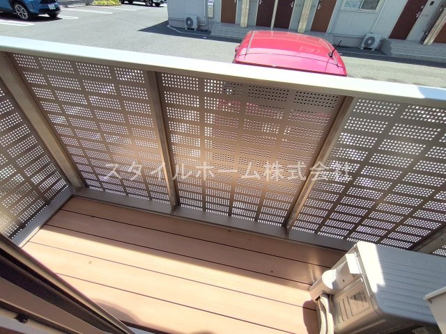 Ｃｈａｒｍａｎｔ　Cのバルコニー