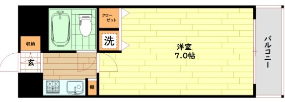 【間取り】 | アクエルド都島
