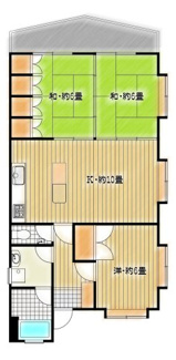 【間取り】 | マンション識名12