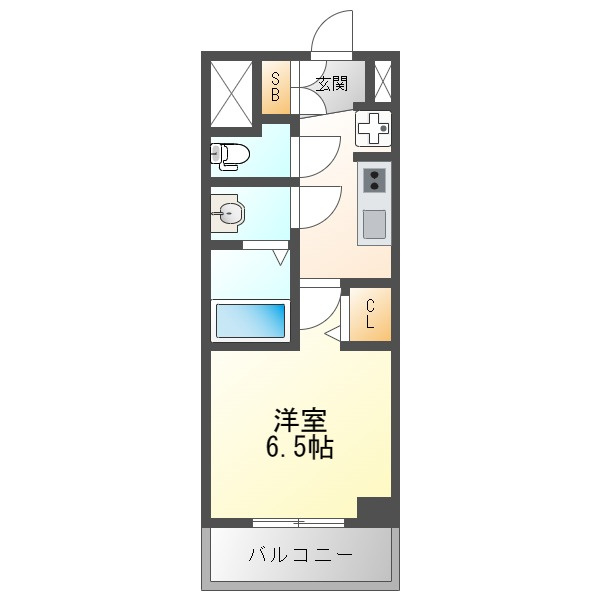 スプランディッドⅦの間取り