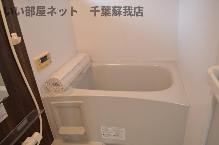 カナリアンハイツの浴室|日々の疲れを癒すお風呂付です