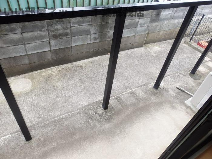 カナリアンハイツのバルコニー|バルコニー付きです