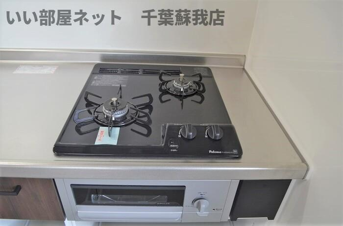 カナリアンハイツのキッチン|キッチンでお料理をお楽しみください