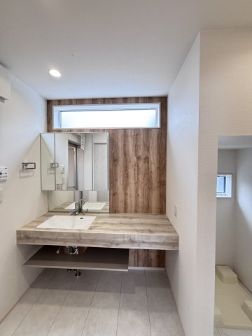 新築戸建　伴東8丁目(No.1／No.2)の独立洗面台
