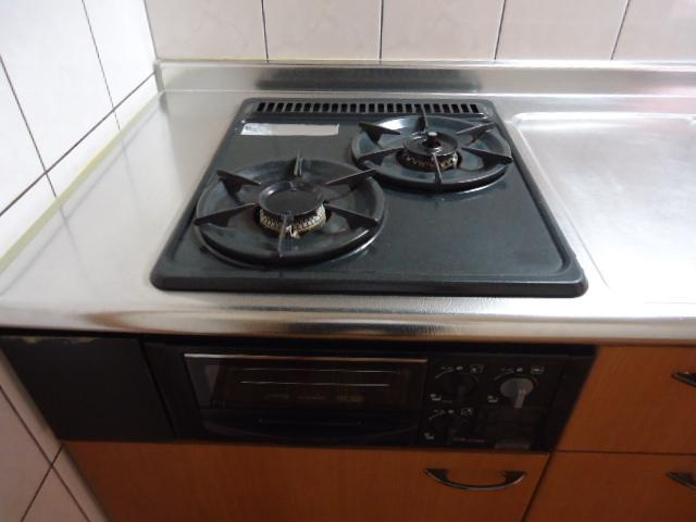 【キッチン】 | グランヴェール中島 | ガスコンロ