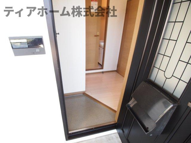 スペースMHM A棟の玄関|シンプルで使いやすい玄関です