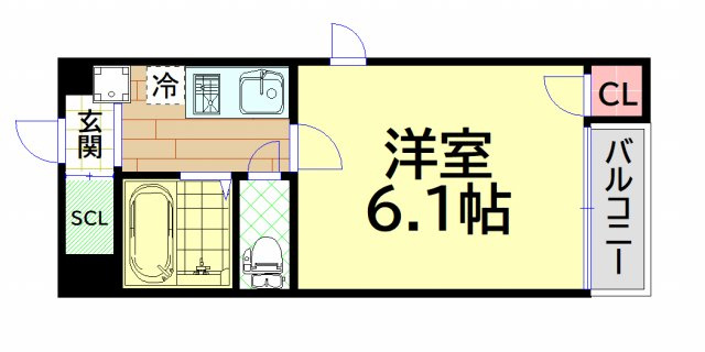 【間取り】 | ミーネ新町館