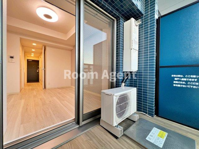 プレサンス鶴舞ファーストのバルコニー