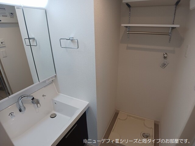 花水木の洗面所