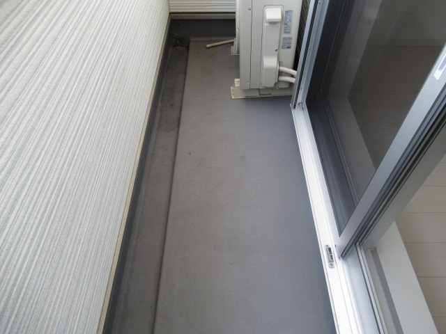 コート・ロッソのバルコニー