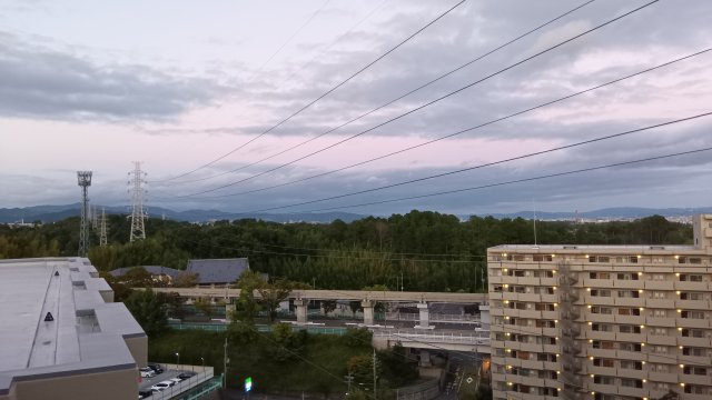 朝日プラザ千里北D棟の展望