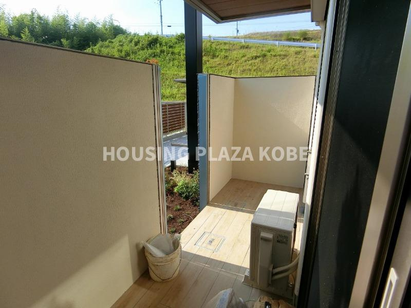 エクセレントガーデンヒルズＢ棟のバルコニー