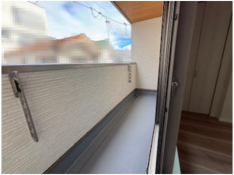 須磨区行幸町１丁目新築一戸建のバルコニー