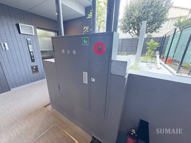 ベルシード板橋本町プレミアⅡのその他共用部分|消火器です