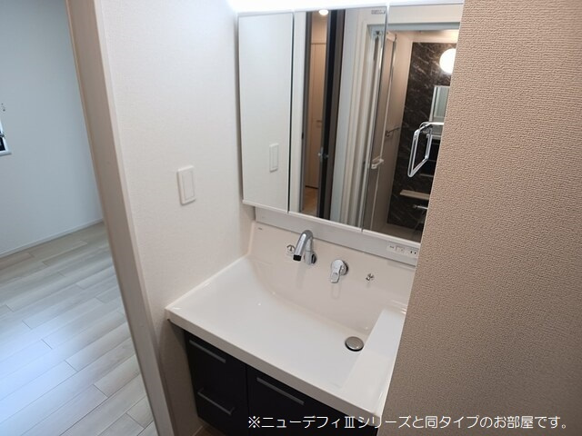 花水木の洗面所