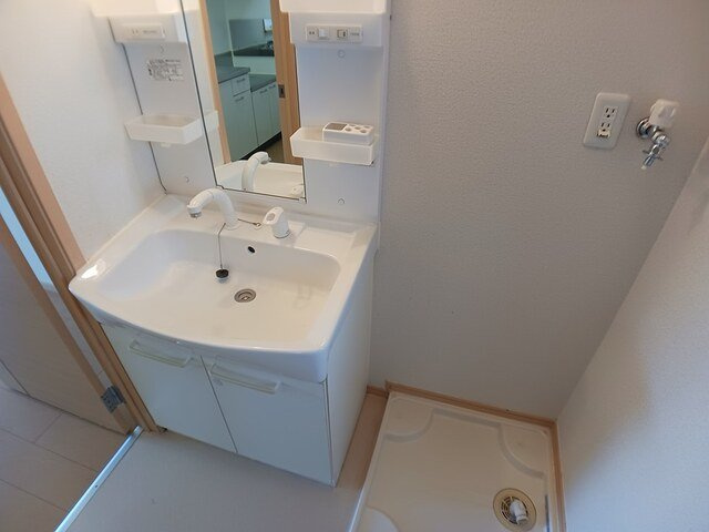 グランフィオーレの洗面所|忙しい朝には欠かせない洗面所です