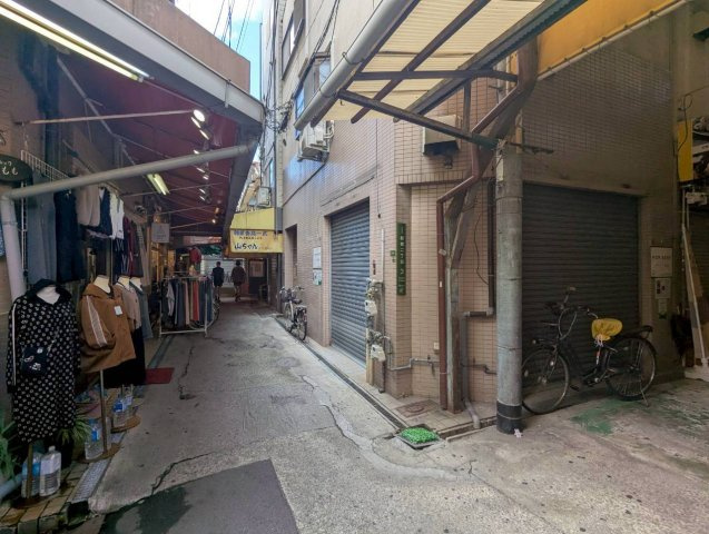 鶴橋本通商店街店舗の外観パース