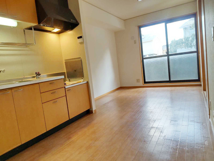 ソシアA棟の居間・リビング