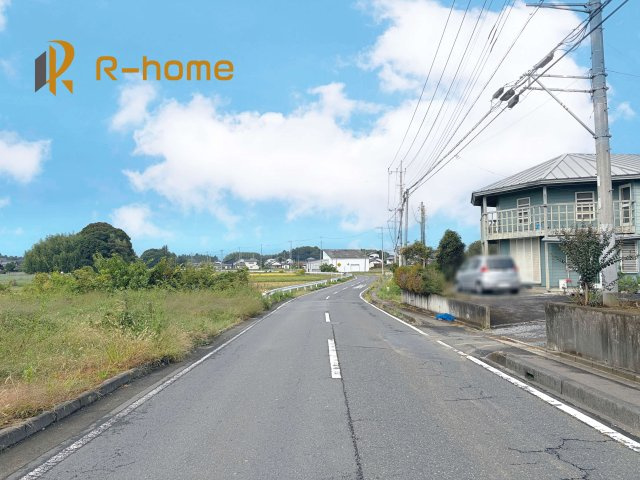 水戸市小吹町1期　新築戸建て　1号棟の前面道路含む現地写真|周辺環境も併せて案内致します♪
ぜひ現地へお越しください♪