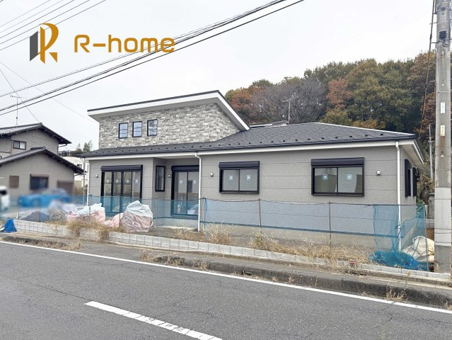 水戸市小吹町1期　新築戸建て　1号棟の外観|ご予約を頂ければ、『平日』はもちろん『早朝』や『夜間』もご見学可能です♪お気軽にお申し付けください♪