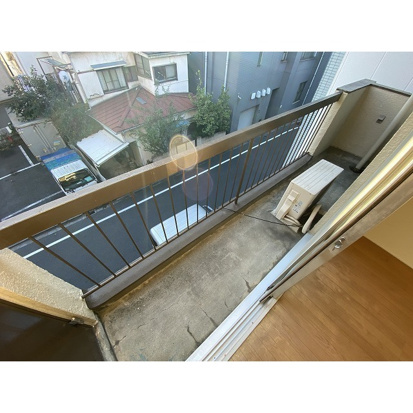 コーポ睦のバルコニー