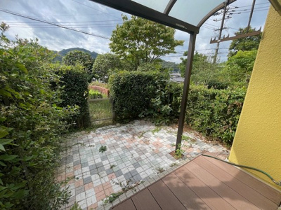 【庭】 | 志井サンハイツ1号棟4号（タウンハウス）（B-21）