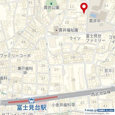 【地図】 | ドルチェ富士見台