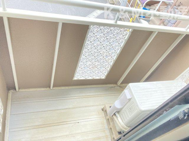 ・ドリームガーデンのバルコニー|お洗濯にも便利なバルコニー付き