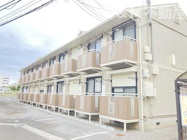 ・ドリームガーデンの外観|建物外観を気になさる方へ、見た目の良い物件です