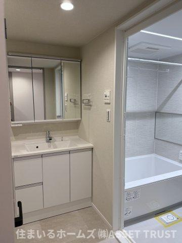 初台スカイレジテルの洗面所